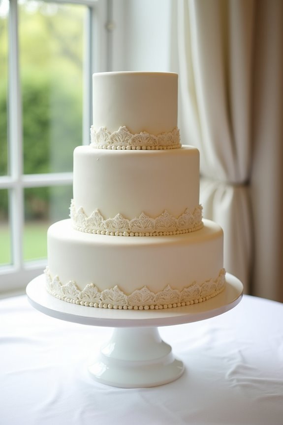 How Much Does a 3-Tier Wedding Cake Cost? 2 cake size guest count drive cost