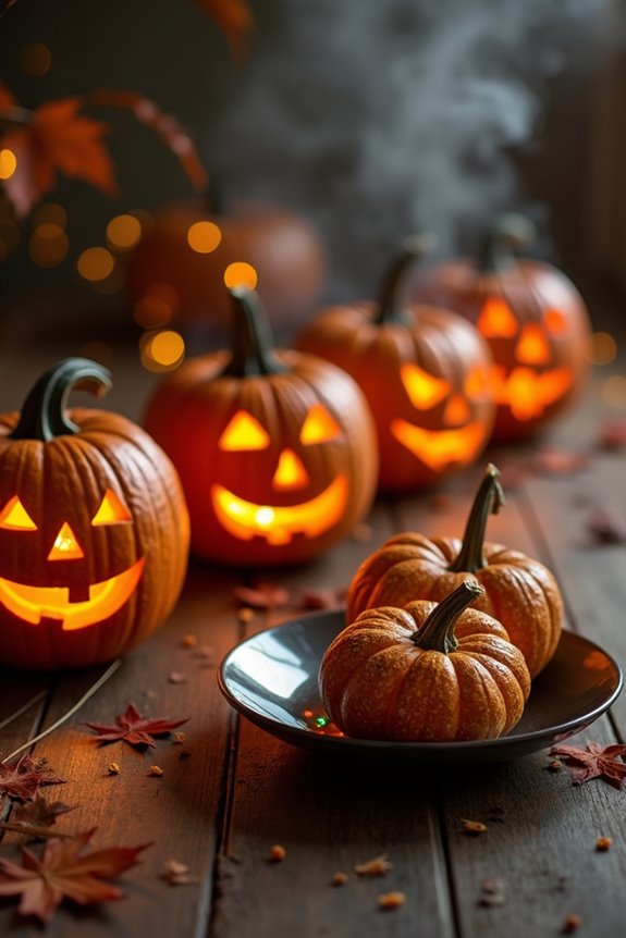 Should You Eat Decorative Pumpkins? 3 carved pumpkins unsafe for eating