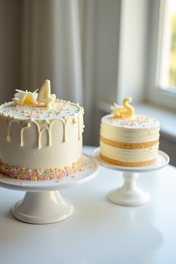 choosing 4 inch vs 6 inch cake