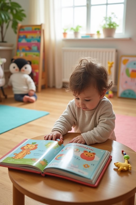 colorful interactive language books for toddlers