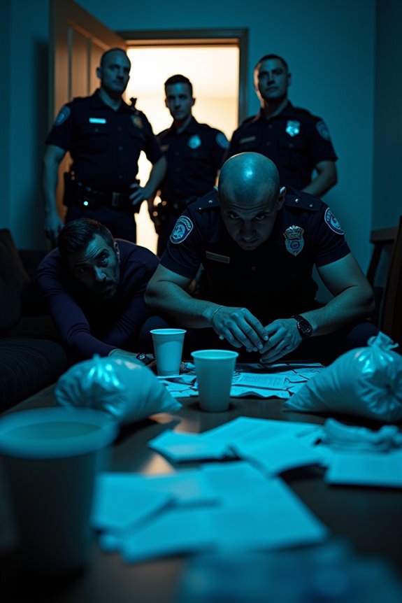 evidence found leads to charges and arrest