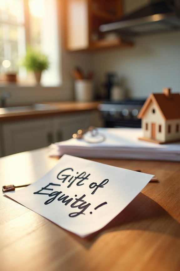 gift of equity for down payment assistance