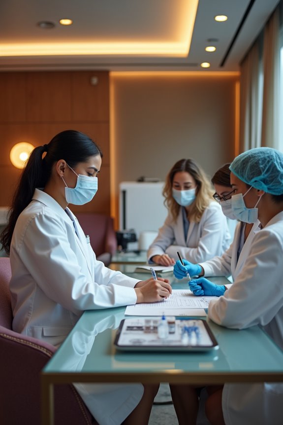 licensed clinician pre check sterile safety
