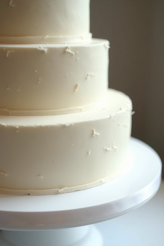 What Size Cake Plates Do You Need? 1 measure bottom tier diameter for stand size
