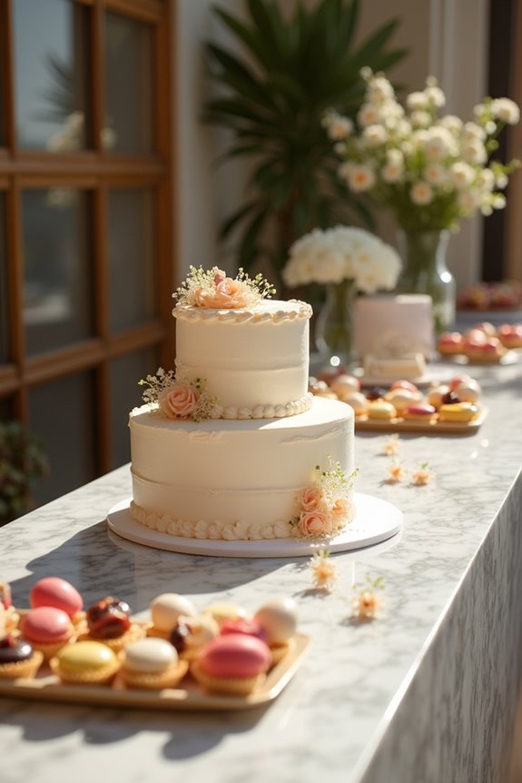 Choosing the Right Cake Size for 25 People 10 mini desserts for diverse tasting portions