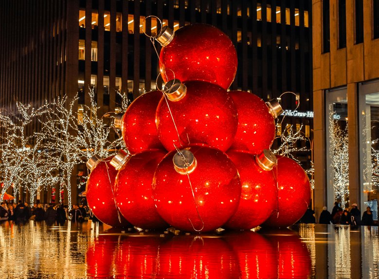 nyc christmas decor timelines