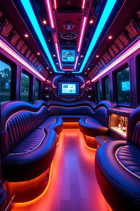 What Defines a Party Bus? 3 party bus platform customization details