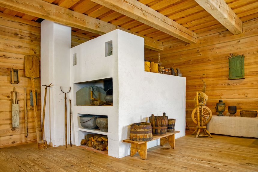 primitive decorating style is rustic simplified folk inspired