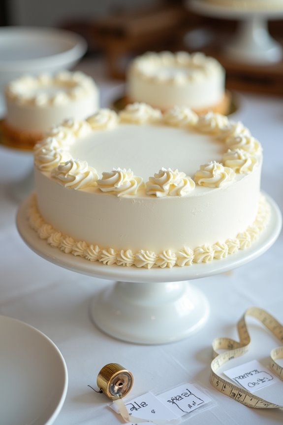 How Many People Does a 10-Inch Round Cake Feed 6 sheet or tiered cake for 50 guests