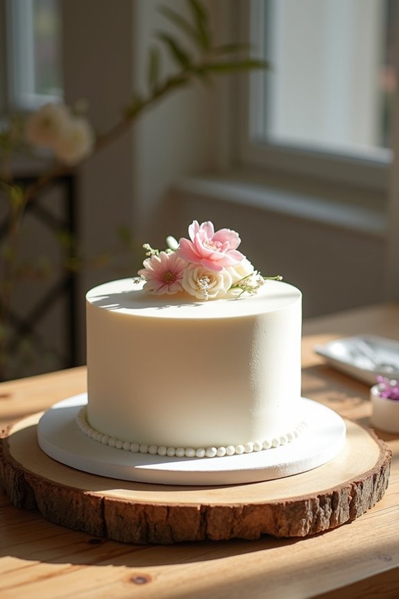 Choosing the Right Cake Size for 25 People 3 six inch round cake four inches tall