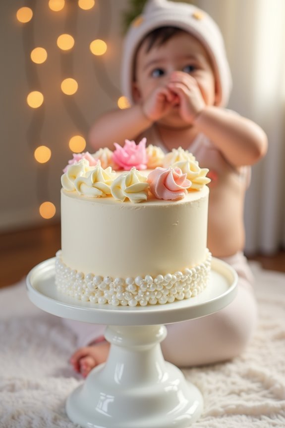 six inch smash cake makes statement