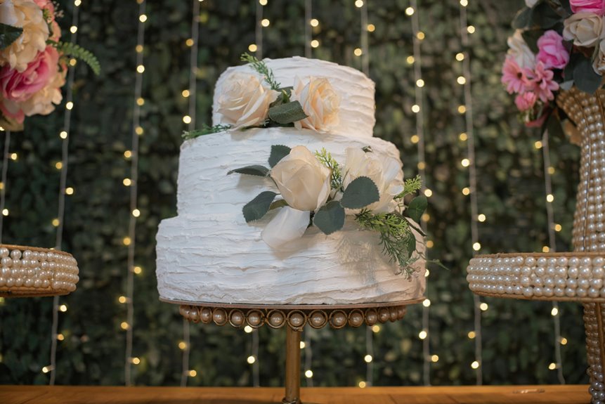 three tier wedding cake cost estimate