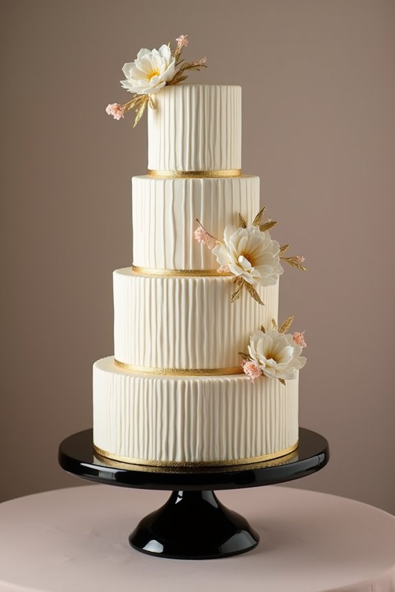 Choosing the Right Cake Size for 25 People 7 tiered cake elegant efficiency