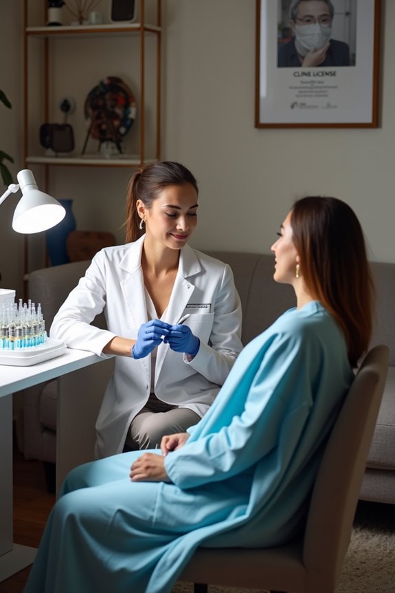 verified medical credentials for injectors at botox events