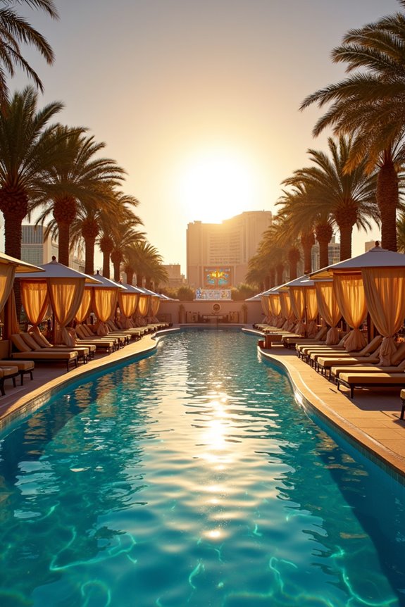 When Do Vegas Pool Parties End and How Should You Plan? 1 weekend pool parties often run later than weekdays